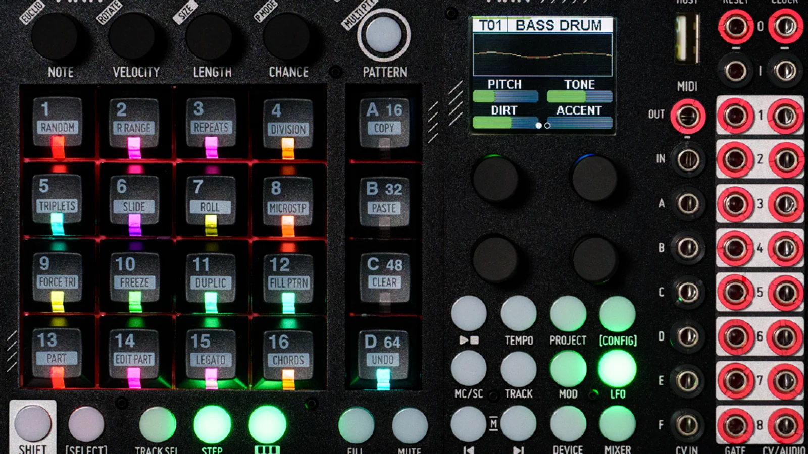 Befaco et Tesseract Modular présentent ARK