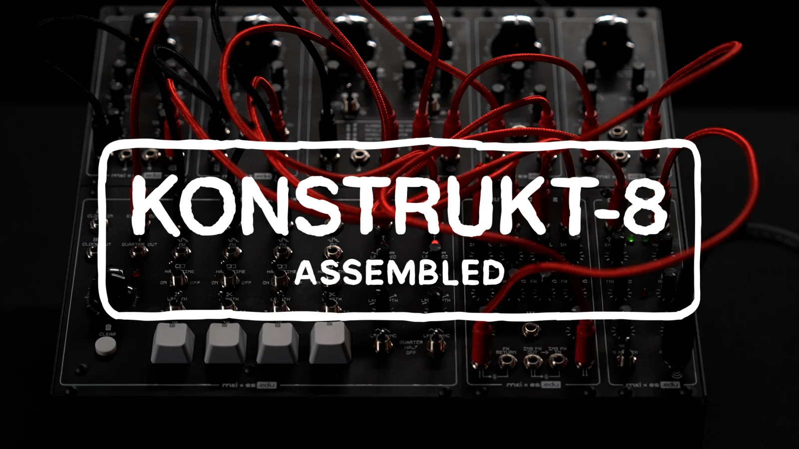 Erica Synths presents assembled Konstrukt-8