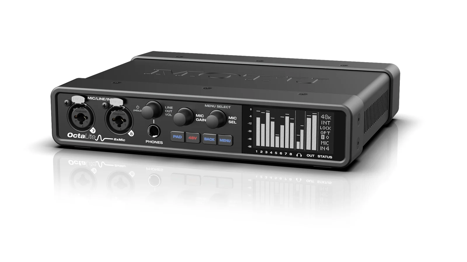 MOTU présente l'interface audio OctaLite