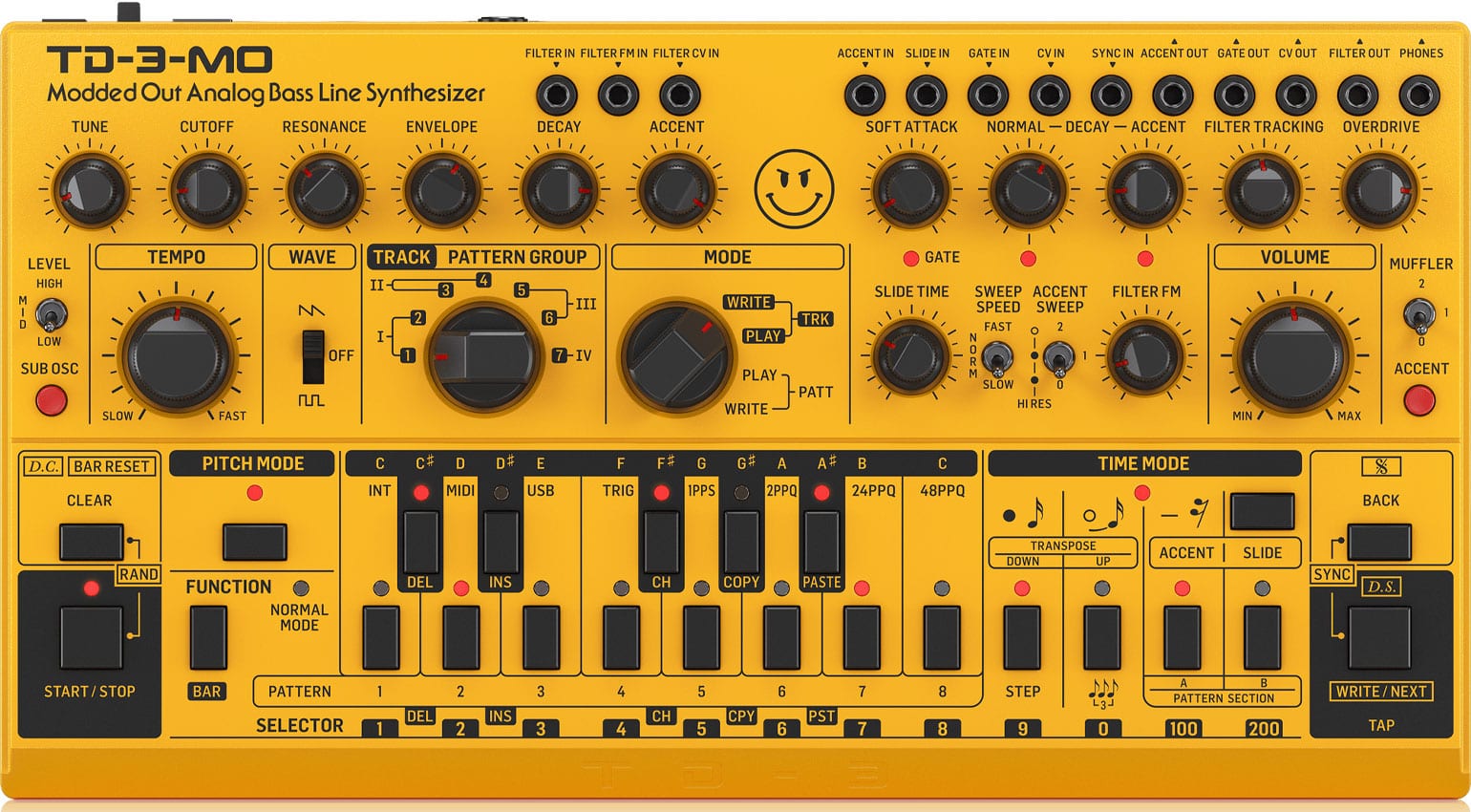 Behringer TD-3-MO : les mods Devil Fish pour la basse acid