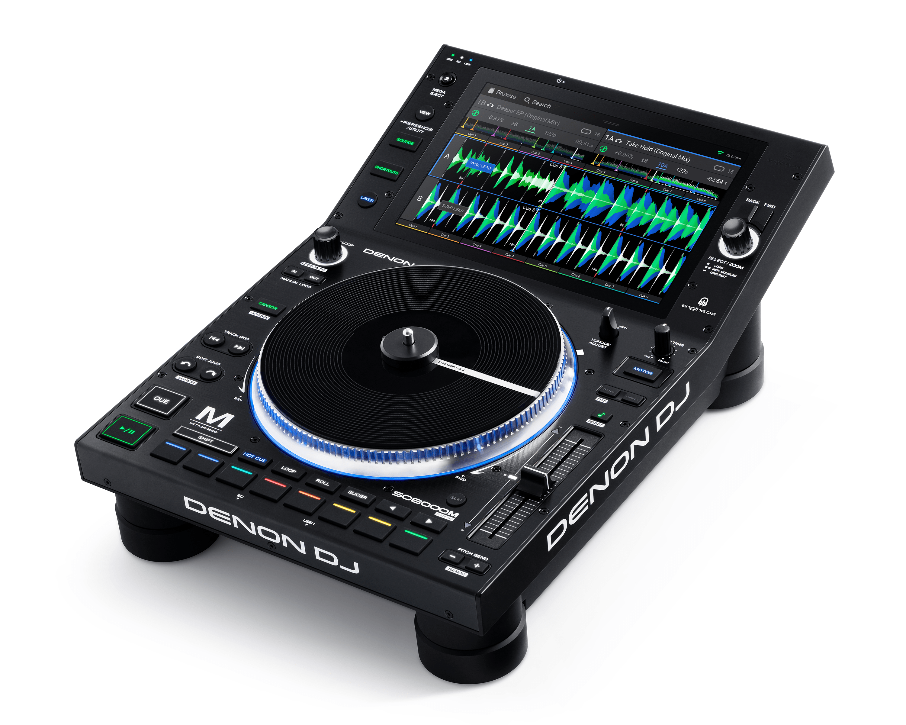 Denon DJ SC6000M PRIME : fonctions et spécifications