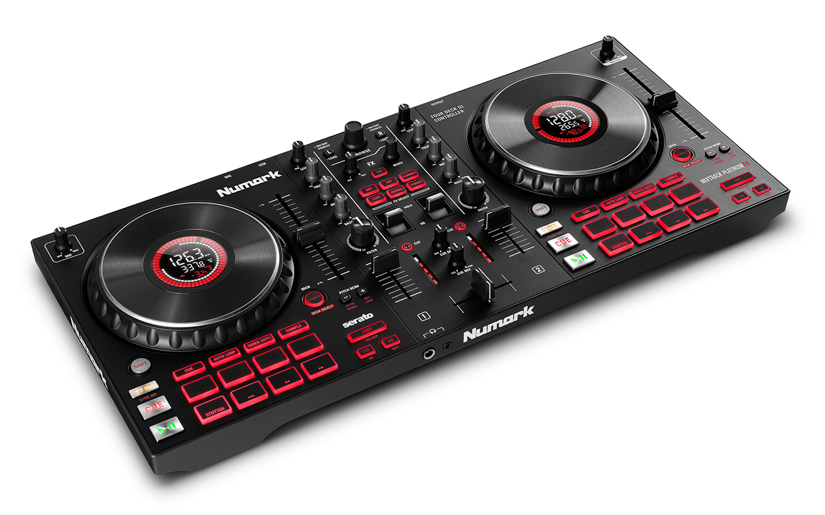 Numark Mixtrack Platinum FX: Effekt-Paddles für Serato-Einsteiger