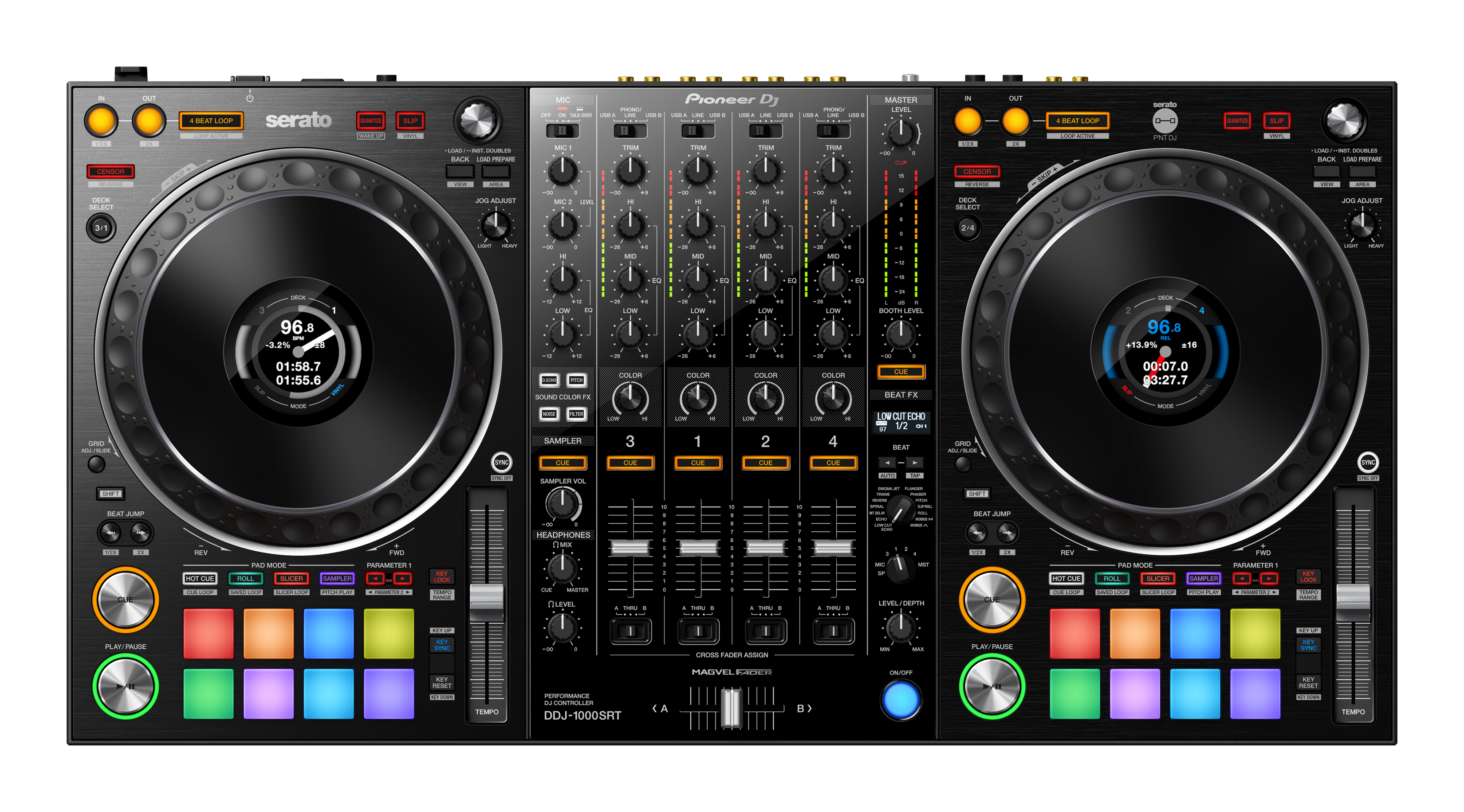 Pioneer DJ DDJ-1000SRT : l'esprit CDJ pour Serato