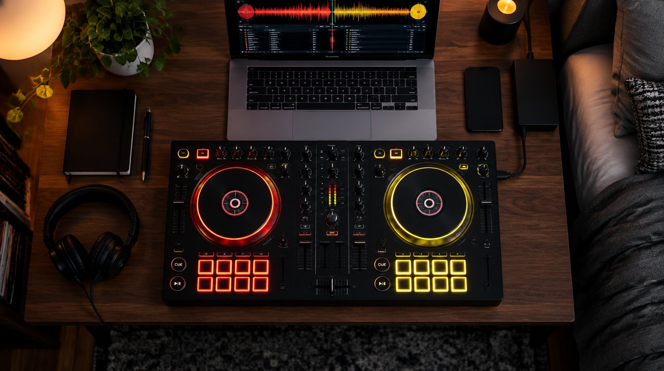 Pioneer DJ DDJ-FLX10: 4-Kanal-Controller mit STEMS-Technik