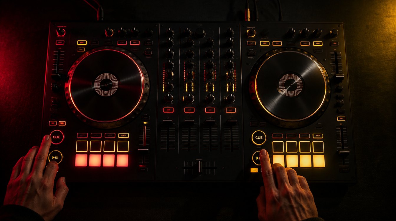 Pioneer DJ DDJ-FLX10: Vier Kanäle, Stems und DMX-Ausgang