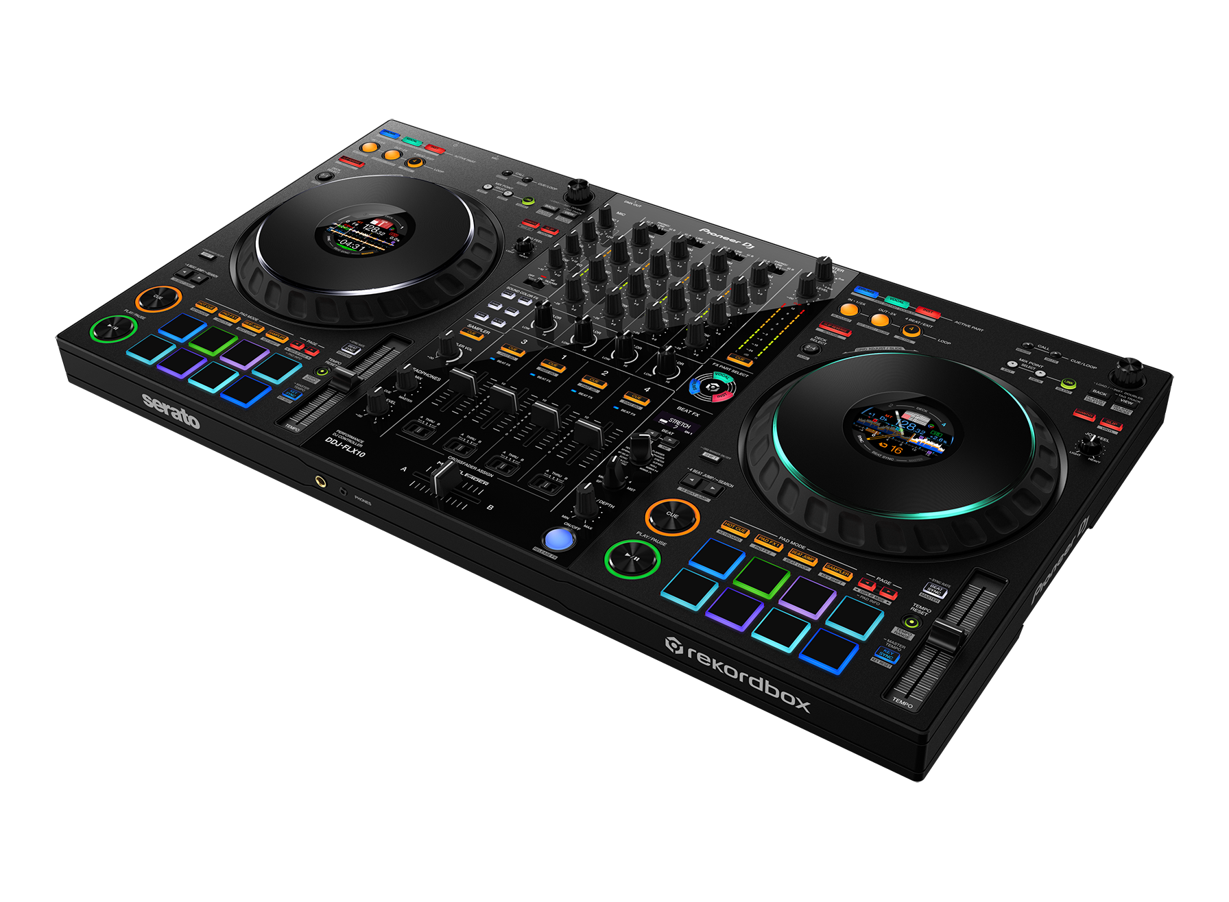 Pioneer DJ DDJ-FLX10: Stems-Controller mit Club-Jogwheels