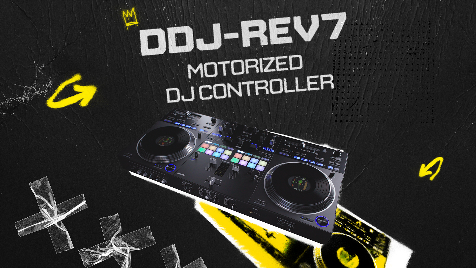 Pioneer DJ DDJ-REV7: Scratch-Controller mit Jog-Displays