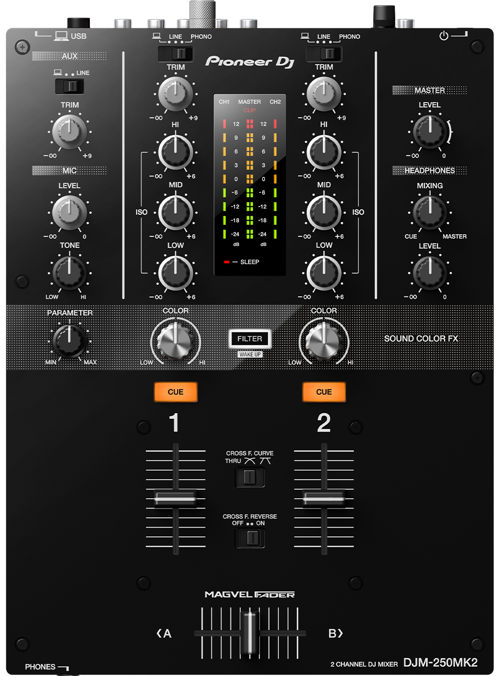 Pioneer DJ DJM-250MK2: Club Tech in a 2-Channel Mixer