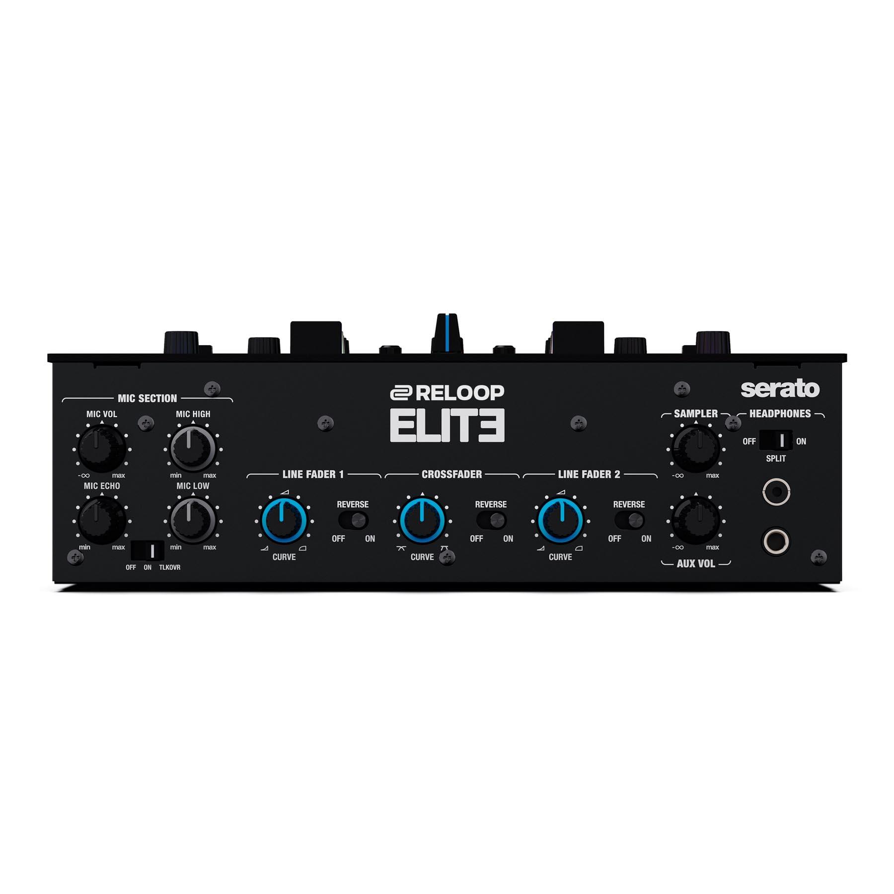 Reloop Elite: Battle-Mixer mit Innofader Pro für Serato