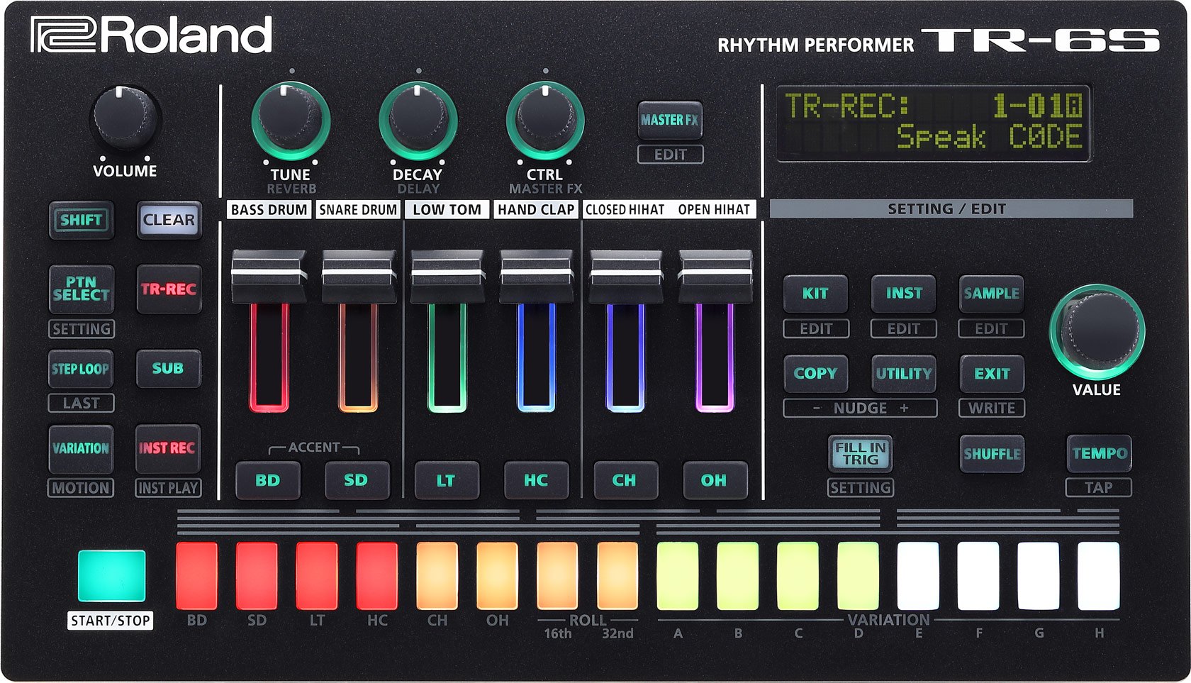 Roland TR-6S: Die kompakte Drum Machine für Live-Techno